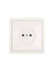 Розетка 1 мест. б/з ПБТ СП ZIMA IP20 16А безвинт. зажим слон. кость LEZARD 704-9088-121BQC 704-9088-121BQC