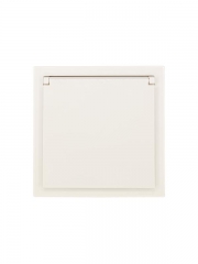 Розетка 1-мест. с/з с крышкой ПБТ СП ZIMA IP20 16А безвинт. зажим слон. кость LEZARD 704-9088-123BQC 704-9088-123BQC