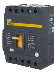 Выключатель автоматический 3п 160А 35кА ВА 88-33 ИЭК SVA20-3-0160 SVA20-3-0160
