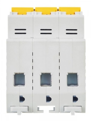 Выключатель автоматический модульный 3п C 63А 6кА ВА47-60M IEK MVA31-3-063-C MVA31-3-063-C