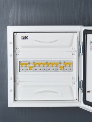 Выключатель автоматический модульный 3п C 10А 6кА ВА47-60M IEK MVA31-3-010-C MVA31-3-010-C