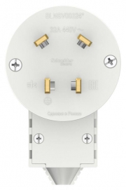 Вилка силовая СП Blanca 3P+E 32А 400В бел. SE BLNSV003241 BLNSV003241