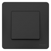Выключатель 1-кл. СП Blanca 10А IP20 (сх. 1) 250В антрацит SE BLNVS010106 BLNVS010106