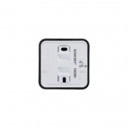 Выключатель 2-кл. ОП Blanca 10А IP20 (сх. 5) 250В с подсветкой с изолир. пластиной антрацит SE BLNVA105116 BLNVA105116