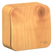 Выключатель 1-кл. ОП Blanca 10А IP20 (сх. 1) 250В с изолир. пластиной ясень SE BLNVA101015 BLNVA101015