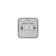 Выключатель 1-кл. ОП Blanca 10А IP20 (сх. 1) 250В с подсветкой с изолир. пластиной беж. SE BLNVA101117 BLNVA101117