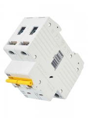 Выключатель автоматический модульный 2п C 10А 6кА ВА47-60M IEK MVA31-2-010-C MVA31-2-010-C