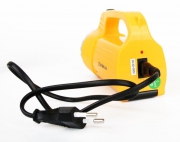 Фонарь аккумуляторный LED3819CSM 9LED + 12SMD 2 режима аккум. SLA 220В желт. Ultraflash 12102/12860 12860