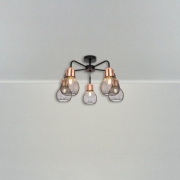 Светильник Agata 60Вт E27х5 IP20 потолочн. Freya FR4011CL-05BBS FR4011CL-05BBS