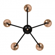 Светильник New Series 010 40Вт E14х5 IP20 потолочн. Freya FR4013CL-05GB FR4013CL-05GB