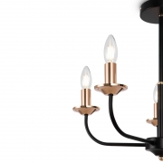 Светильник New Series 010 40Вт E14х5 IP20 потолочн. Freya FR4013CL-05GB FR4013CL-05GB