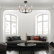 Светильник New Series 010 40Вт E14х5 IP20 потолочн. Freya FR4013CL-05GB FR4013CL-05GB