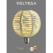Лампа светодиодная филаментная Loft 271 BRA240 4Вт 3000К E27 Voltega 8571 8571