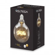 Лампа светодиодная филаментная Loft 271 G125 4Вт 2500К E27 Voltega 8553 8553