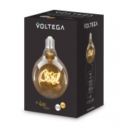 Лампа светодиодная филаментная Loft 271 G125 4Вт 2500К E27 Voltega 8554 8554