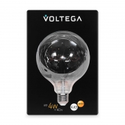 Лампа светодиодная филаментная Loft 271 G125 4Вт 3000К E27 Voltega 8523 8523