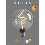 Лампа светодиодная филаментная Loft 271 G125 5Вт 1800К E27 DIM Voltega 8559 8559