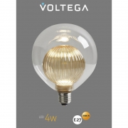 Лампа светодиодная филаментная Loft 271 G125G8027 4Вт 3000К E27 Voltega 8572 8572