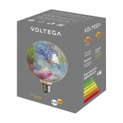 Лампа светодиодная филаментная Loft 271 GMS022 4Вт 3000К E27 Voltega 8573 8573