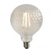 Лампа светодиодная филаментная Loft 271 YX-G125175LFFEC01 4Вт 2200К E27 DIM Voltega 8574 8574