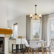 Люстра Corda Е14х3 60Вт IP20 Freya FR4402-PL-03-GB FR4402-PL-03-GB