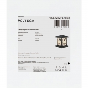 Светильник Nef 1х40Вт E27 IP44 ландшафтный Voltega VGL7222FL-01B3 VGL7222FL-01B3