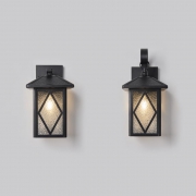 Светильник Cruz 1х40Вт E27 IP44 бра настен. Voltega VGL7215WL-01B VGL7215WL-01B