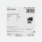 Светильник Domi 1х40Вт E27 IP44 бра настен. Voltega VGL7219WL-01B1 VGL7219WL-01B1