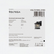 Светильник Domi 1х40Вт E27 IP44 бра настен. Voltega VGL7219WL-01B3 VGL7219WL-01B3