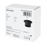 Спот 234 GU10х1 10Вт IP20 Voltega VGL7234DLB-01B VGL7234DLB-01B