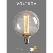 Лампа светодиодная Loft Led G125FC1978 4Вт 1800К E27 Voltega 8569 8569