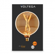 Лампа светодиодная Loft Led G130 4Вт 1800К E27 Voltega 8541 8541