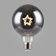 Лампа светодиодная Loft Led G95 3Вт 3000К E27 Voltega 8521 8521