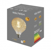 Лампа светодиодная Loft Led YX-G125175LK2F 4Вт 2200К E27 DIM Voltega 8576 8576