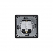 Розетка 1-м СП 1мод. Glossa 16А IP20 с заземл. в сборе антрацит SE GSL000742 GSL000742