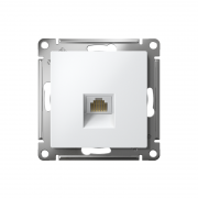 Механизм розетки компьютерной Atlas Design RJ45 бел. SchE ATN000183 ATN000183