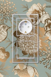 Розетка 1-м СП AtlasDesign Art 16А IP20 с заземл. защ. шторки механизм бел. SE ATN200145 ATN200145