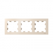 Рамка 3-м Atlas Design универс. беж. SchE ATN000203 ATN000203