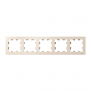 Рамка 5-м Atlas Design универс. беж. SchE ATN000205 ATN000205