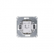 Механизм выключателя 1-кл. СП Atlas Design 10А IP20 (сх. 1) 10AX алюм. SchE ATN000311 ATN000311