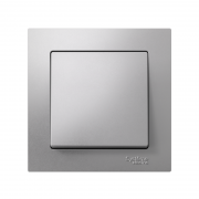 Выключатель 1-кл. СП AtlasDesign 10А IP20 (сх. 1) 10AX в сборе алюм. SchE ATN000312 ATN000312