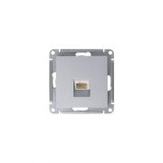 Механизм розетки компьютерной Atlas Design RJ45 алюм. SchE ATN000383 ATN000383
