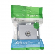 Розетка телевизионная TV AtlasDesign коннектор механизм алюм. SE ATN000393 ATN000393