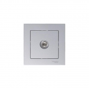 Розетка телевизионная TV AtlasDesign коннектор механизм алюм. SE ATN000393 ATN000393