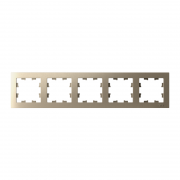 Рамка 5-м AtlasDesign универс. шампань SE ATN000505 ATN000505