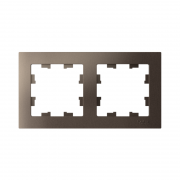 Рамка 2-м Atlas Design универс. мокко SchE ATN000602 ATN000602