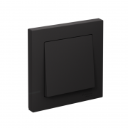 Выключатель 1-кл. СП AtlasDesign 10А IP20 (сх. 1) 10AX в сборе карбон SchE ATN001012 ATN001012