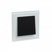 Рамка 1-м Atlas Design NATURE мат. стекло бел. SchE ATN330101 ATN330101