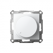 Светорегулятор поворотно-нажимной AtlasDesign 400Вт механизм бел. SE ATN000123 ATN000123