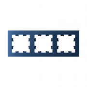 Рамка 3-пост. AtlasDesign универс. аквамарин SE ATN001103 ATN001103